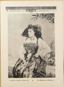 Jeune fille de Geudertheim en costume de fête (1896)